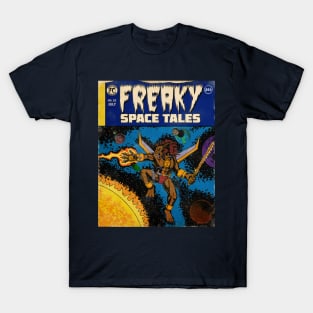 Freaky Space Tales - Sun LIon T-Shirt